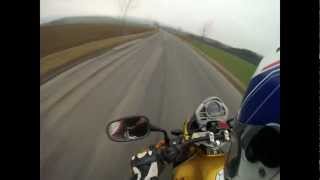 Hornet Accel 0200 kmh  GoPro fall [upl. by Ardnekal959]