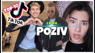 CVIJA  POZIV  Top 10 TikTok Dances 🔥 BALKAN KOMPILACIJA [upl. by Eldwin161]