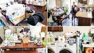 EXTREME DEEP CLEAN DECLUTTER AND ORGANIZATION  LAUNDRY ROOM CLEANING MOTIVATION [upl. by Marcile272]