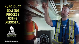 Duct Sealing with Aeroseal [upl. by Goines]