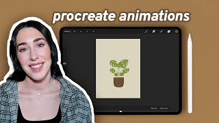 Procreate Animation Tutorial Step By Step [upl. by Ailana]