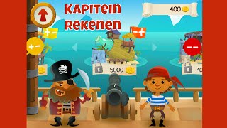 Kapitein Rekenen  Rekenspel voor kinderen [upl. by Leodora]