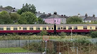 D1936 Roger Hosking pulling coaches and 61306 Mayflower to laira depot Wednesday 25 September 2024 [upl. by Edrahc]