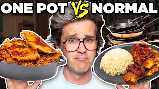 Are One Pot Meals ACTUALLY Better Taste Test [upl. by Yahsal931]