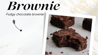 Brownie Recipe in Tamil Fudgy 🍫Chocolate Brownies Recipe  how to make brownies from scratch [upl. by Kristal]