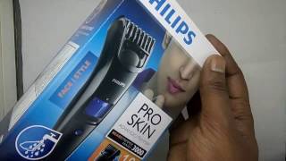 how to Unboxing and review Philips Trimmer in hindi [upl. by Teryl]