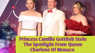 Who is this mysterious princess Camille Gottlieb outshines Charlene of Monaco at the Red Cross Ball [upl. by Aihtnys]