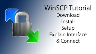 WinSCP Tutorial [upl. by Nyrret]