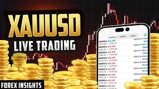 GOLD Live Trading Session 10  XAUUSD Trading Live Stream  Forex Insights [upl. by Gnanmos]