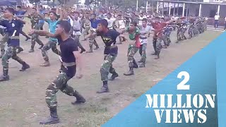 Unarmed Combat Training BNCC  Bangladesh National Cadet Corps  Mehedi Hasan Alamin [upl. by Harriot]