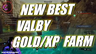 NEW best Gold and xp farm with Valby  Better than Fortress The first descendant [upl. by Adama]