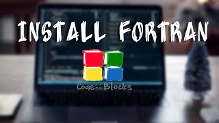 Install Fortran on Windows  MinGW [upl. by Ahtnammas298]