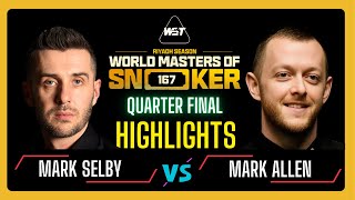 Mark Selby vs Allen  Full match Highlight Riyadh Season Snooker Championship snooker snooker2024 [upl. by Aivatra]