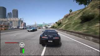 Toyota Supra LOUD Turbo I6 2JZ 30L Race Tuned Engine Sound Mod  GTA 5 RP Real Life Mods  FiveM [upl. by Jair]