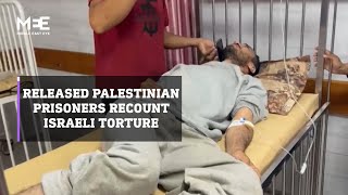 Released Palestinian prisoners recount Israeli torture [upl. by Vachil362]