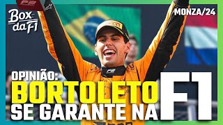 BRASIL NA F1 BORTOLETO CRAVA LUGAR NA F1 COM SHOW EM MONZA formula1 bortoleto formula2 audif1 [upl. by Uyekawa]