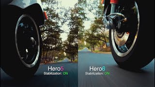 GoPro Hero6 STABILIZATION Comparison on SCOOTERS with Hero5 GoPro Tip 599  MicBergsma [upl. by Devaney376]