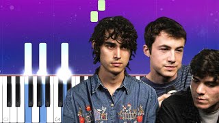 Wallows  Pleaser Piano Tutorial [upl. by Asir]