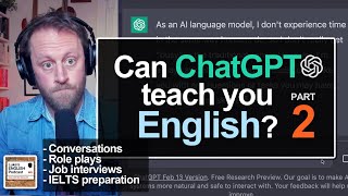 822 ChatGPT amp Learning English PART 2 [upl. by Affer]