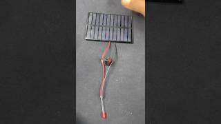 Solar Panel • Creating a Glowing LED Light with Solar Panel Connection shorts solar freeenergy [upl. by Leakim]