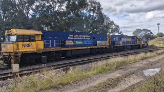 190824 6PS7 Shunting at Sydney Freight Terminal [upl. by Teufert]