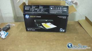 CeaStore Lab Unboxing Impresora HP DeskJet D1660 [upl. by Amein699]