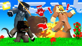 Using TNT TOTEMS in Minecraft [upl. by Eniawtna]