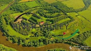 River Valley Golf Course  Flyght Vision [upl. by Acinhoj]