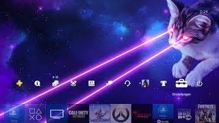 Laser Cats from Space Theme Design PS4 [upl. by Ynnoj]