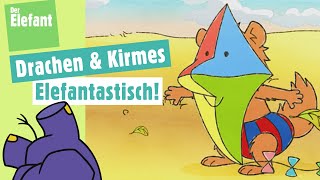 Bobo lässt einen Drachen steigen amp Bobo geht auf die Kirmes  Der Elefant  WDR [upl. by Demetra]