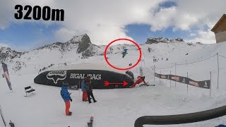 Backflip auf 3200m Höhe  VLOG 12  Skiurlaub Frankreich  Max Moreno [upl. by Inalaek]