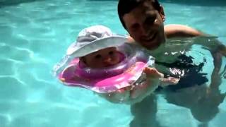 BabySwimmer Hals Schwimmring Badekragen wwwBabyswimmerde [upl. by Libyc777]