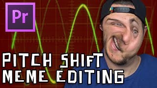 Meme Tutorial  Audio Pitch Shift NOTE Meme [upl. by Ettennyl]