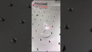 round surface real markingdivine laser technologies real [upl. by Moclam]