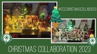 Merry Christmas the Christmas Collaboration 2023 with Claires Crafty Corner  many other creators [upl. by Anigroeg712]