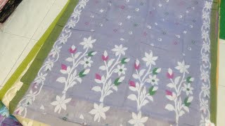 Tontuj cotton sareetangail wholesalesareesbutik monipurisaree pujacollection [upl. by Hannover]