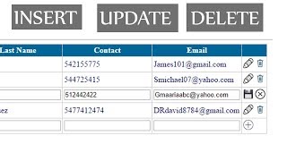 AspNet Web Form Gridview CRUD  InsertUpdate and Delete With SQL Server [upl. by Arramahs929]