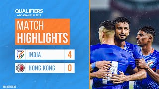 India vs Hong Kong Full Highlights  AFC AsianCup2023 Qualifiers [upl. by Otit]