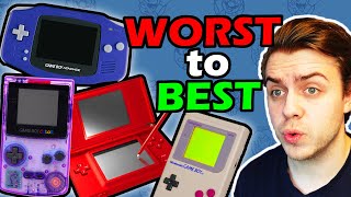 Ranking All Nintendo Handhelds [upl. by Salvatore]