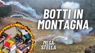 SPARIAMO i BOTTI di CAPODANNO in MONTAGNA MEGA STELLE E PETARDI da PAURA [upl. by Assela313]