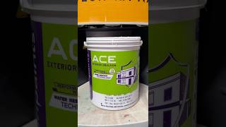 Asian Paints Ace exterior 4 Litre code  8256 Dark grey color mixing ytshorts satisfying [upl. by Krauss]