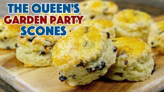 Fit For A Queen 👑 Queen Elizabeths Garden Party Scones Recipe  Glen And Friends Cooking [upl. by Yrojram]