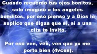 Tu Angelito LYRICS Chino y Nacho [upl. by Ilujna]