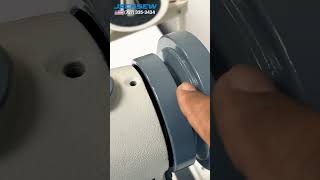 How to Secure the Handwheel on an Industrial Sewing Machine sewingequipment [upl. by Itsyrc182]