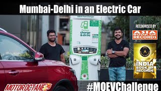 Mumbai to Delhi in MG ZS Electric Car MOEVChallenge [upl. by Grefe487]