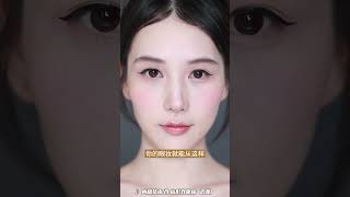 3种双眼皮贴法，实现眼妆自由！化妆教程 makeup 美妝 妆容分享 [upl. by Sarat]