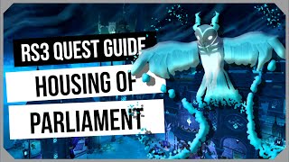 RS3 Housing of Parliament 2024 Quest Guide  Ironman Friendly  RuneScape 3 [upl. by Kliber]