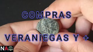 Monedas y anclas romanas [upl. by Ecinnej]