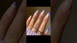 Nail arts for winter ❄️ short youtube short [upl. by Illa]