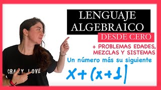 EXPRESIONES ALGEBRAICAS desde cero ENUNCIADOS ALGEBRAICOS RESUELTOS y planteamiento DE PROBLEMAS [upl. by Repinuj]